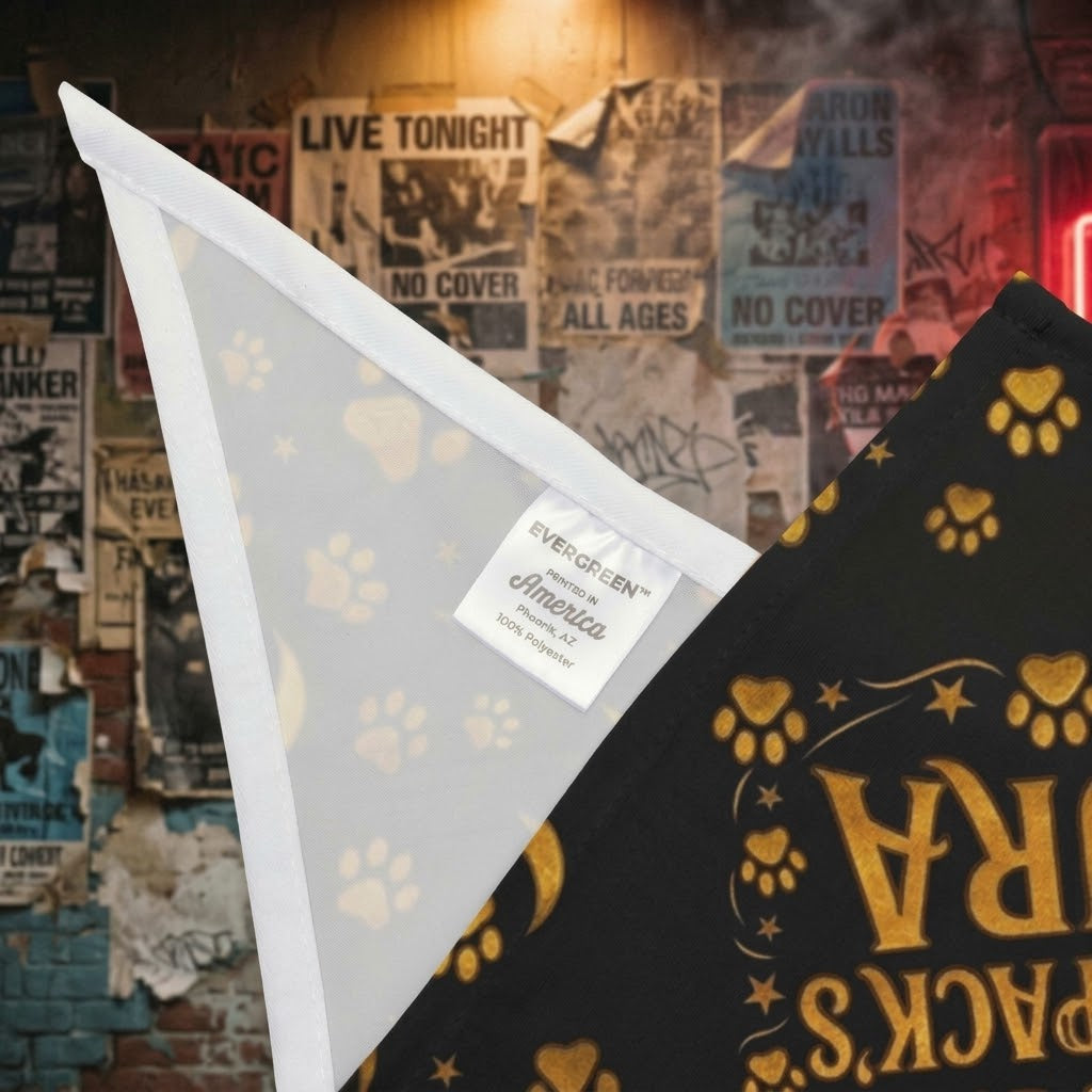 Align Your Pack's Aura Dog Bandana, Cosmic Pet Bandana, 2 Sizes | House of Hounds